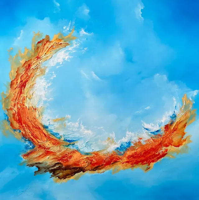 Que Sera Sera, original painting by Dannielle Campbell